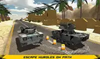 Dirantai tank Jatuh Balap 3D Robot Transformasi Screen Shot 3