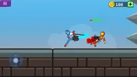 Stickman Battle : 2 Player Screen Shot 6