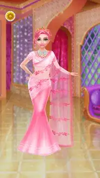 indian dress up games and make up game for girls Screen Shot 0