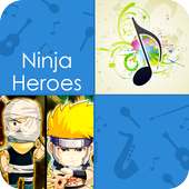 🎵 Ninja Heroes Piano Tiles 🎹