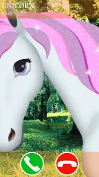 unicorn panggilan palsu Screen Shot 0