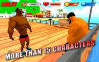 3D bodybuilding fitness game - Screen Shot 4