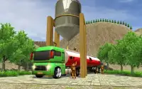 Oil Tanker Truck Driving Game Screen Shot 1