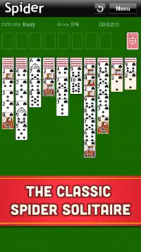 Spider Solitaire Screen Shot 0