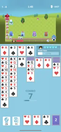 Solitaire: Alice in Tower Land Screen Shot 4