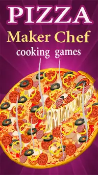 Pizza Maker Chef Koken Games Screen Shot 5