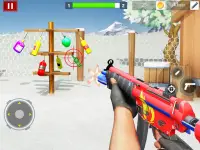 Bottle Shooting Games: FPS Armee Gun Trainingsfeld Screen Shot 10
