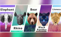 Animal Face LoPoly Art Screen Shot 5