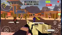 Block Shadow Ninja Battle Screen Shot 1
