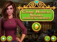 Crime Bereau Squad Hidden Object Screen Shot 0