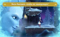 Снежная Королева: Игры Бегалки Screen Shot 7