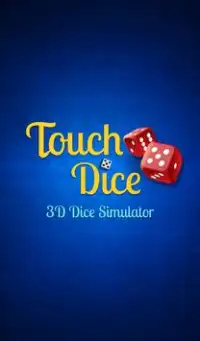 Touch Dice Free 3D Rolling Sim Screen Shot 10