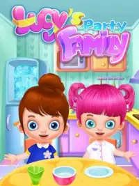 Lucy's Family Party: Girl Game Screen Shot 0