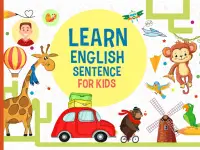 Kids English Learning Sentence Screen Shot 7