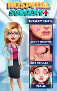 yüz ameliyatı doktor oyunları Screen Shot 2