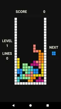 Classic Tetris Screen Shot 1