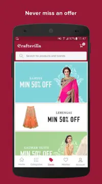 Craftsvilla - Shop Indian Screen Shot 1