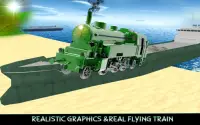 Beach Flying Train Simulator Screen Shot 9