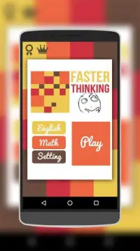 Faster Thinking: Brain training & Mind games Screen Shot 0