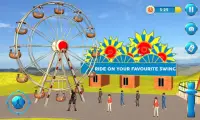Theme Park Fun Swings Ride Screen Shot 0