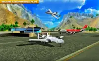 हवाई जहाज  उड़ान सिम्युलेटर खेल Screen Shot 1
