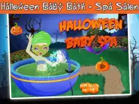 Halloween Baby Bath Spa Salon Screen Shot 0