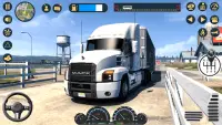 Cargo Truck Sim 3D Driver Game Screen Shot 5