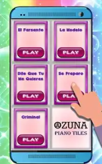 Piano Game for Ozuna Screen Shot 0