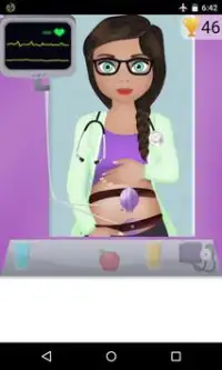 jogos de medico gravidez Screen Shot 1