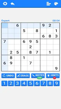 Sudoku Puzzle :Free Classic Sudoku Puzzle Game Screen Shot 2