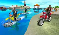 Water Surfer Beach Bike Race Games 🆓 Screen Shot 2