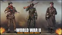 World War WW2 Special Forces Army Sniper Duty 2019 Screen Shot 0