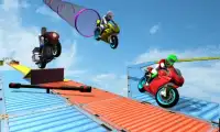 Impossible Moto Bike BMX Tracks Stunt Screen Shot 2