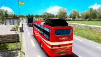 Coach Bus Racing Simulator 2021:New Bus Games Free Screen Shot 1