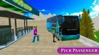 Off-road Tourist Coach Bus Driving Simulator Games Screen Shot 1