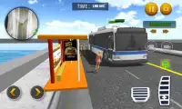 nadada playa simulador autobús Screen Shot 1