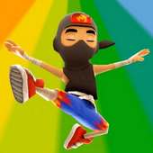 Gioco di Ninja Subway Surf. Angela Sufers Run