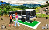 ドライブヒルコーチバスシミュレーター：バスゲーム2019 Screen Shot 1