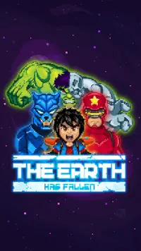 Superhero: Earth Has Fallen – A Cosmic Pixel War Screen Shot 3