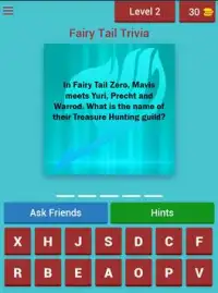Fairy Tail Trivia Screen Shot 11