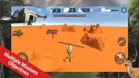 محاكاة اطلاق النار طائرة هليكوبتر: قناص الصيد 3D Screen Shot 5