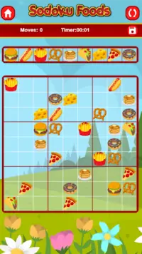 Sudoku Puzzle Foods Free Screen Shot 19