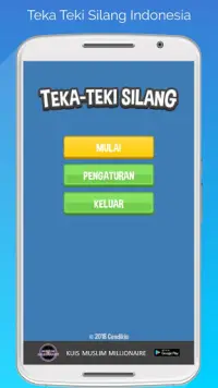 TTS Pintar 2020 - Teka Teki Silang Pintar 2020 Screen Shot 0