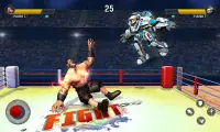 ultimate ring fighting - luta de wrestling de robô Screen Shot 0