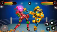 Robot Fighting Games: Wrestling Ring Fighting Game Screen Shot 0