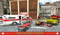 Rescate de conductor de ambulancia Simulador 2017 Screen Shot 6