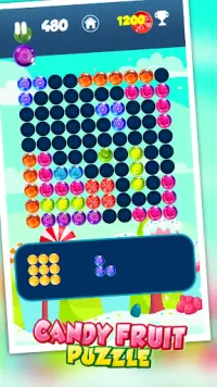 Candy Fruit Puzzle Screen Shot 0