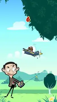Mr Bean™ - Flying Teddy Screen Shot 1