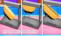 Meleleh Cheesy Wheel Foods Game! Roda keju Screen Shot 2