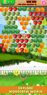 Fruit Bubble Farm Screen Shot 2